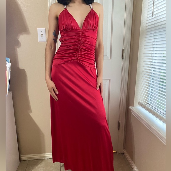 Sexy Red Evening Dress - Picture 7 of 8